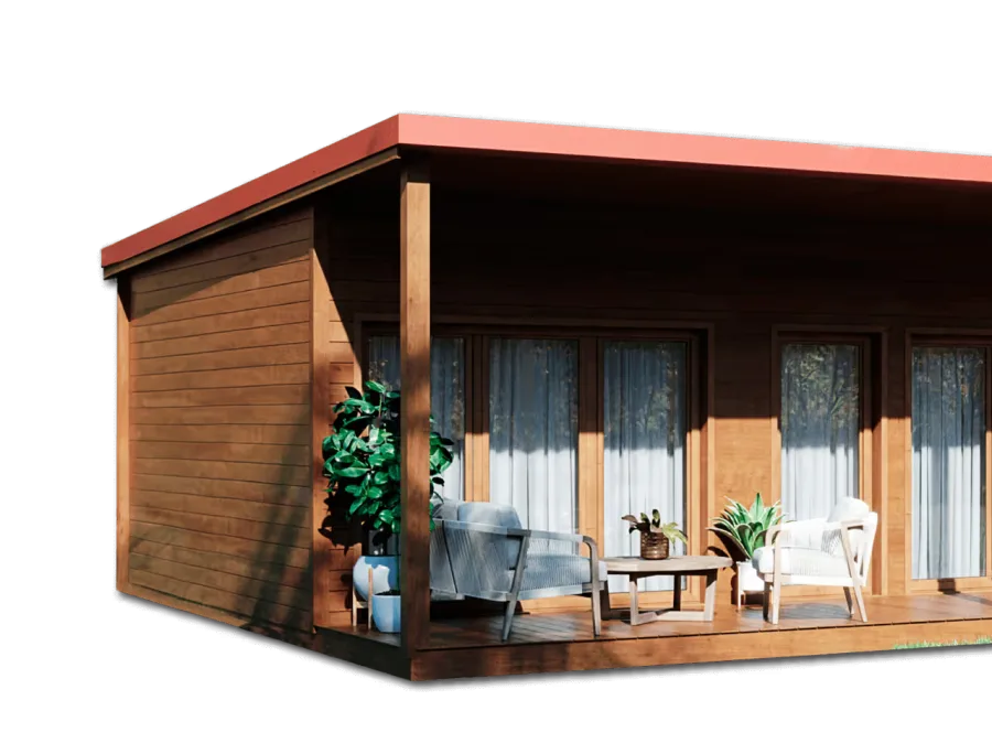 Casa Modular T3 ABC1450 — imagem ilustrativa