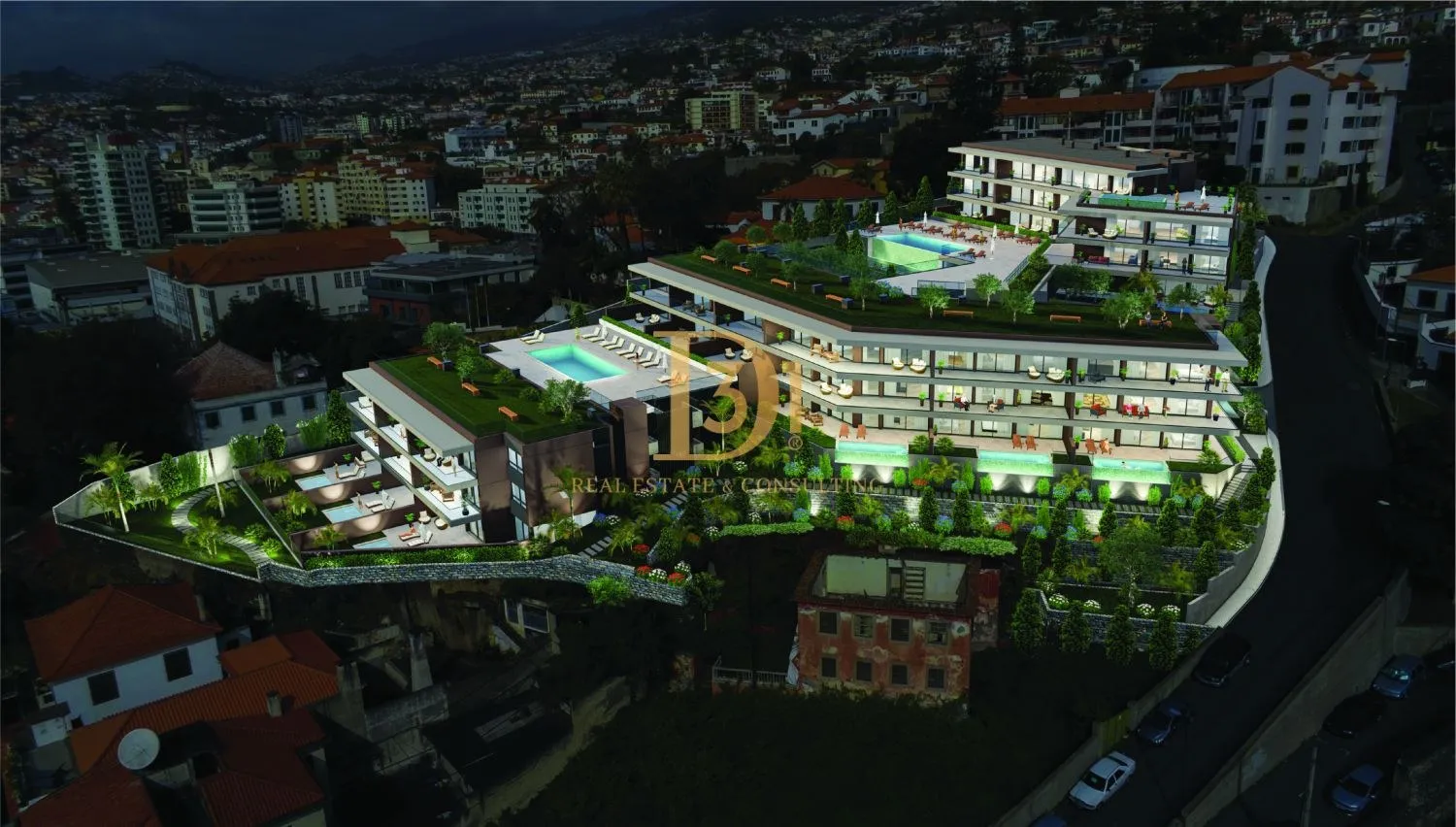 Apartamento luxo - Centro Funchal - T1A - BLOCO A - Imóvel D31 em Portugal