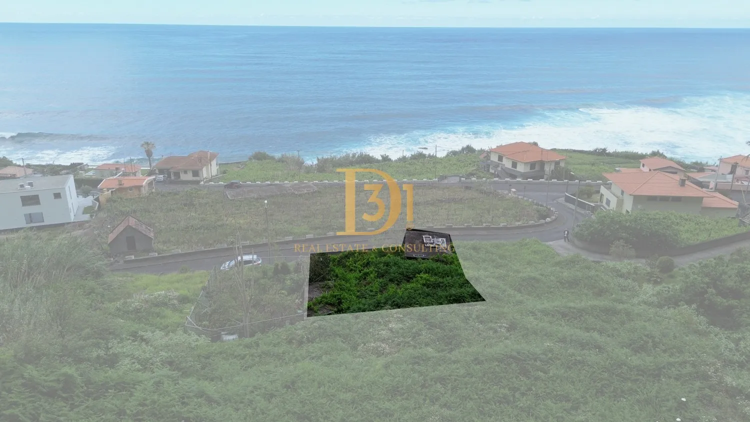 Terreno em São Vicente - Vista Mar - Imóvel D31 em Portugal