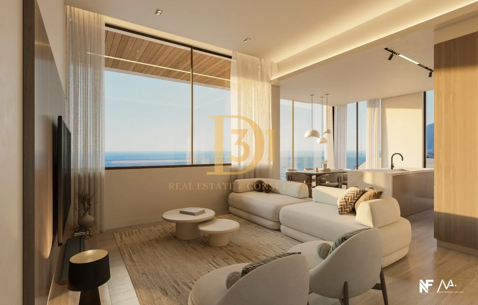 Apartamento T1 com vista mar — Monumental Premium, Piornais, Funchal - Imóvel D31 em Portugal