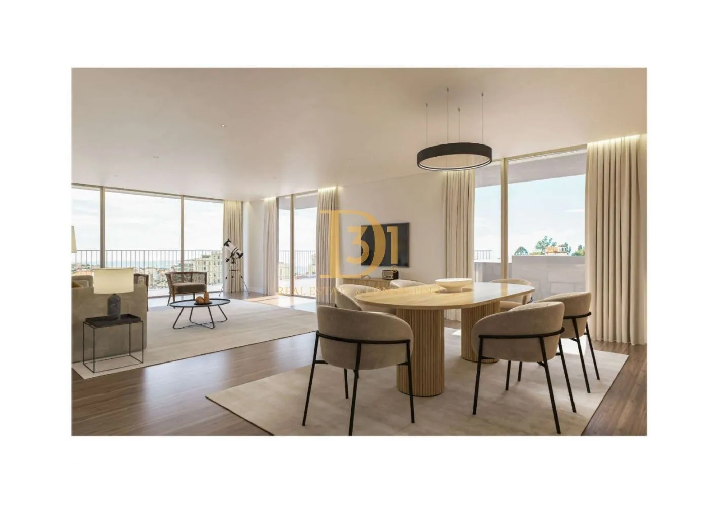 Apartamento T2 U Edifício "Hinton" - Imóvel D31 em Portugal